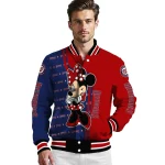 washington nationals minnie mouse red varsity jacket best selling