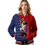 washington nationals minnie mouse red varsity jacket best selling
