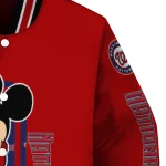 washington nationals minnie mouse red varsity jacket best selling