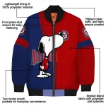 washington nationals snoopy attitude red bomber jacket best selling