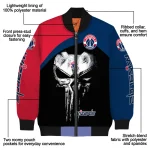 washington wizards edgy mask blue black bomber jacket best selling