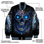 washington wizards inferno skull blue black varsity jacket best selling