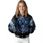 washington wizards inferno skull blue black varsity jacket best selling