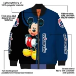 washington wizards mickey mouse blue bomber jacket best selling