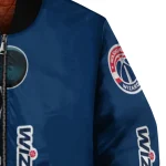 washington wizards mickey mouse blue bomber jacket best selling