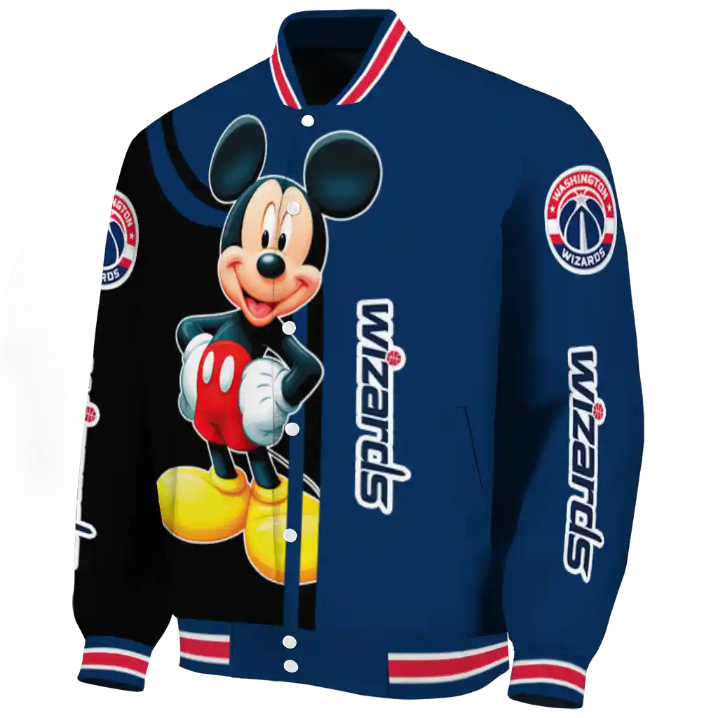 washington wizards mickey mouse blue varsity jacket best selling washington wizards mickey mouse blue varsity jacket best selling