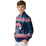 washington wizards snowy pines blue varsity jacket best selling