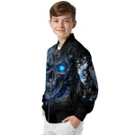 west virginia mountaineers inferno skull blue black bomber jacket best selling