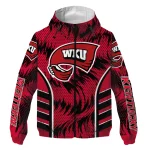 western kentucky hilltoppers dynamic heat wave red windbreaker jacket best selling