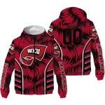 western kentucky hilltoppers dynamic heat wave red windbreaker jacket best selling