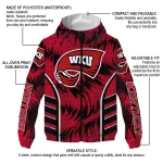 western kentucky hilltoppers dynamic heat wave red windbreaker jacket best selling