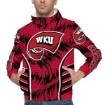 western kentucky hilltoppers dynamic heat wave red windbreaker jacket best selling