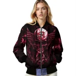western kentucky hilltoppers skull bite red black bomber jacket best selling