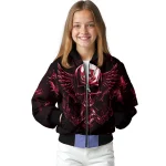 western kentucky hilltoppers skull bite red black bomber jacket best selling