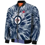 winnipeg jets dynamic rings blue bomber jacket best selling