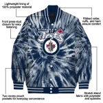 winnipeg jets dynamic rings blue varsity jacket best selling