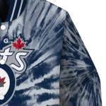 winnipeg jets dynamic rings blue varsity jacket best selling