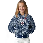 winnipeg jets dynamic rings blue varsity jacket best selling