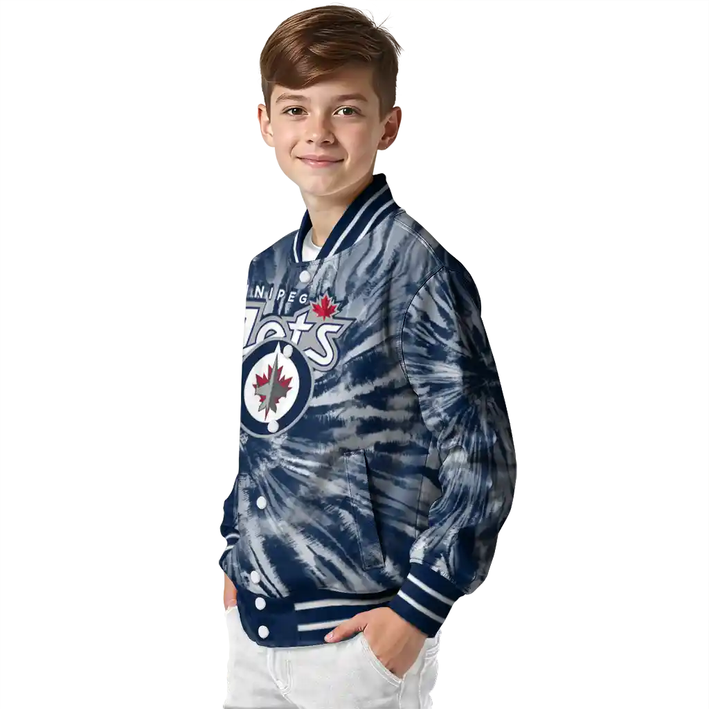 winnipeg jets dynamic rings blue varsity jacket trendy winnipeg jets dynamic rings blue varsity jacket trendy