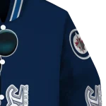 winnipeg jets mickey mouse blue varsity jacket best selling