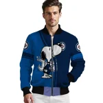 winnipeg jets snoopy attitude blue bomber jacket best selling