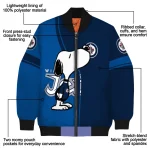 winnipeg jets snoopy attitude blue bomber jacket best selling