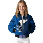 winnipeg jets snoopy attitude blue bomber jacket best selling