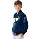 winnipeg jets snoopy attitude blue bomber jacket best selling