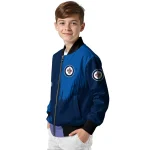 winnipeg jets urban mark blue bomber jacket best selling