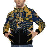 custom fiu panthers brick motion blue black windbreaker jacket best selling.webp