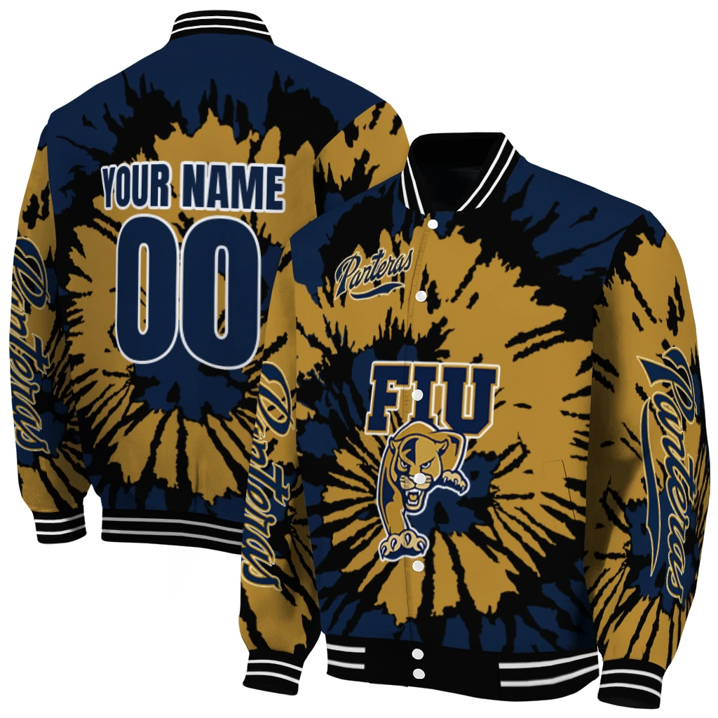 custom fiu panthers burst splatter blue varsity jacket fashion forward.webp custom fiu panthers burst splatter blue varsity jacket fashion forward.webp