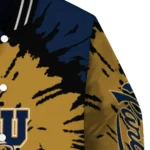 custom fiu panthers burst splatter blue varsity jacket best selling.webp