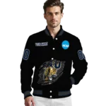 custom fiu panthers claw shred black varsity jacket best selling.webp