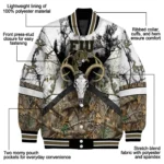 custom fiu panthers deer skull camouflage white varsity jacket best selling.webp