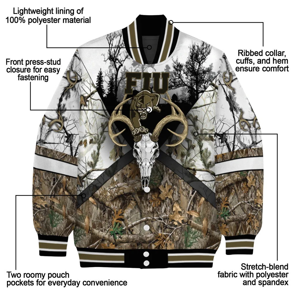 custom fiu panthers deer skull camouflage white varsity jacket new arrival.webp custom fiu panthers deer skull camouflage white varsity jacket new arrival.webp