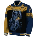 custom fiu panthers reaper hands blue black varsity jacket best selling.webp