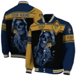 custom fiu panthers reaper hands blue black varsity jacket best selling.webp