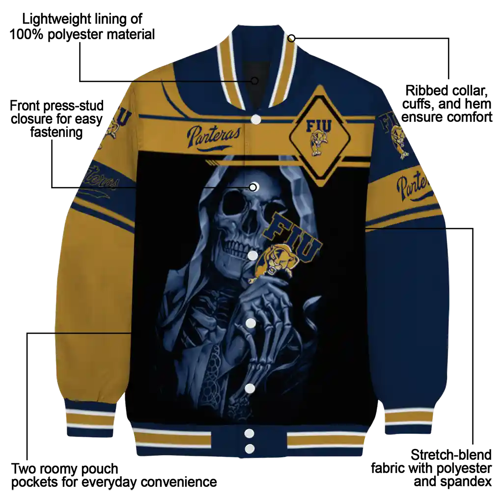 custom fiu panthers reaper hands blue black varsity jacket new arrival.webp custom fiu panthers reaper hands blue black varsity jacket new arrival.webp