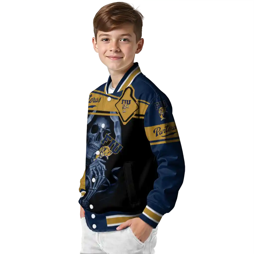 custom fiu panthers reaper hands blue black varsity jacket trendy.webp custom fiu panthers reaper hands blue black varsity jacket trendy.webp