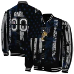 custom fiu panthers star stripes blue black varsity jacket best selling.webp