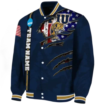 custom fiu panthers usa flag claws blue varsity jacket best selling.webp