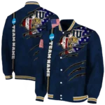 custom fiu panthers usa flag claws blue varsity jacket best selling.webp