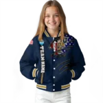 custom fiu panthers usa flag claws blue varsity jacket best selling.webp
