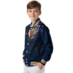custom fiu panthers usa flag claws blue varsity jacket best selling.webp