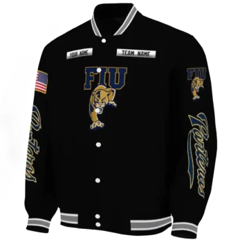 customized fiu panthers american flag skull black varsity jacket best selling.webp