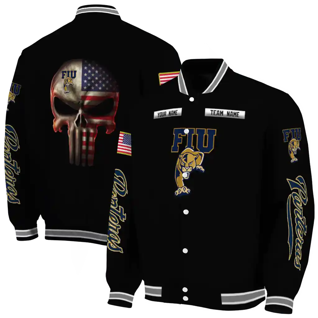 customized fiu panthers american flag skull black varsity jacket fashion forward.webp customized fiu panthers american flag skull black varsity jacket fashion forward.webp