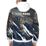 customized fiu panthers claw mesh blue gray windbreaker jacket best selling.webp