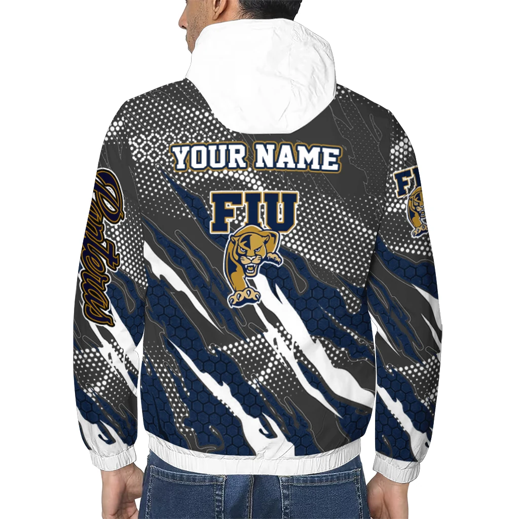 customized fiu panthers claw mesh blue gray windbreaker jacket trendy.webp customized fiu panthers claw mesh blue gray windbreaker jacket trendy.webp