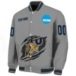customized fiu panthers feral slash grey varsity jacket best selling.webp