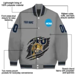customized fiu panthers feral slash grey varsity jacket best selling.webp